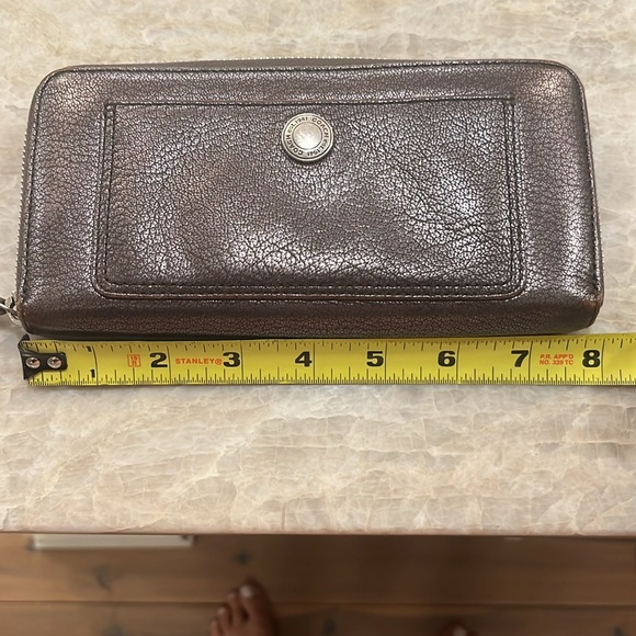 Coach Metallic wallet - Picture 11 of 12